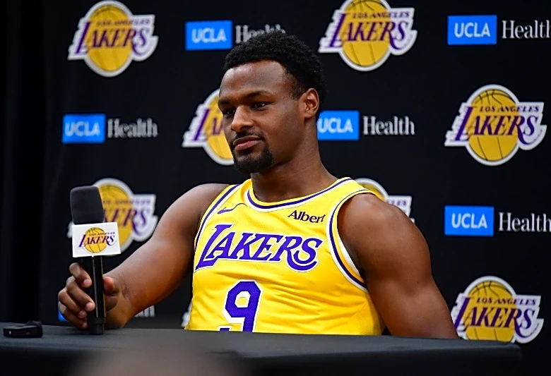 With LeBron gone, Bronny James out to make a name for himself