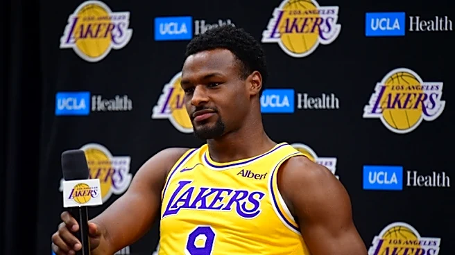 With LeBron gone, Bronny James out to make a name for himself