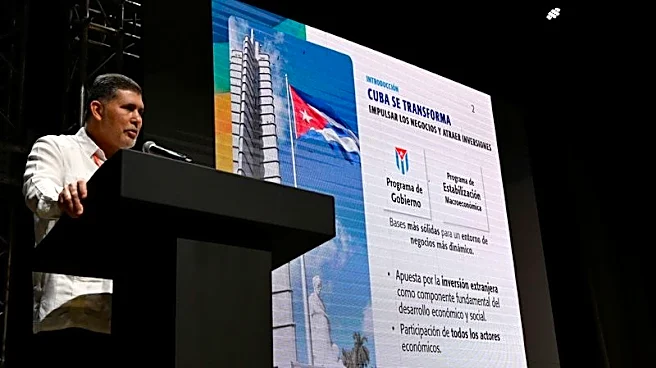 Cuba's top trade official says US impeding reforms, denies talks with Trump associates