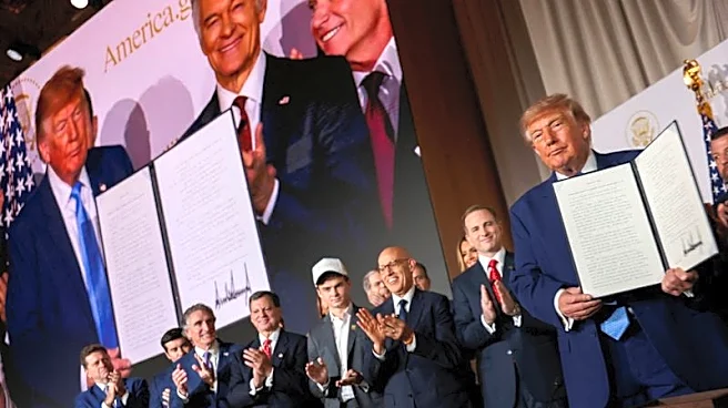 Trump releases AI accord with tech executives
