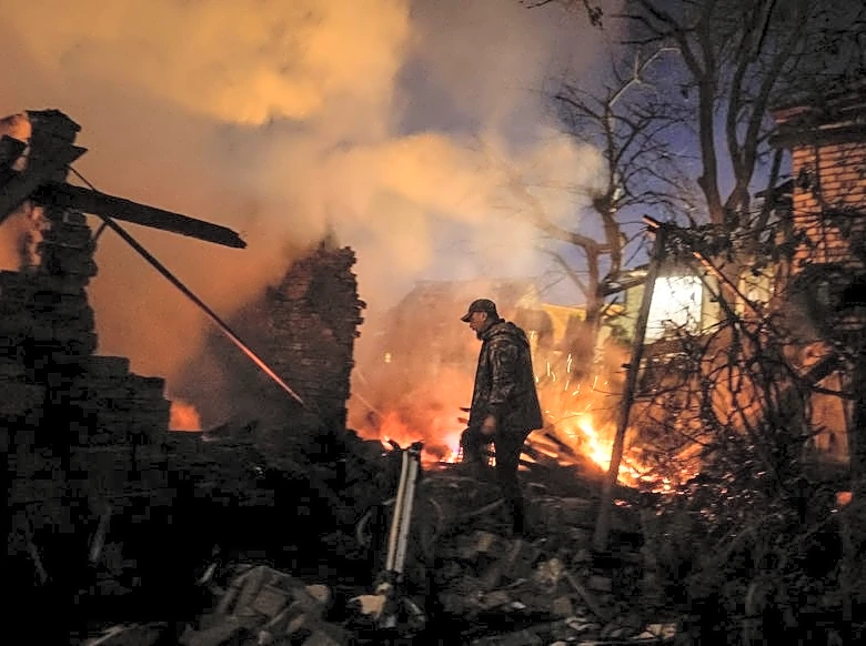 Russia attacks Ukrainian energy grid, forcing power cuts as winter looms