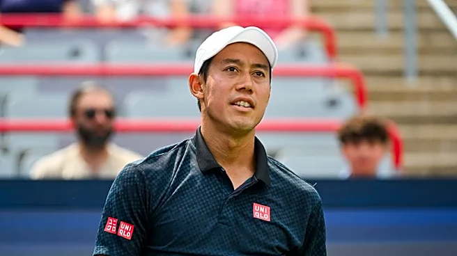 Tennis-Nishikori bows out for final time in Tokyo as crowd salutes Japanese trailblazer
