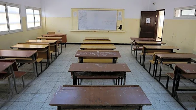 Teachers' strike brings new upheaval for Libyans as school year stalls