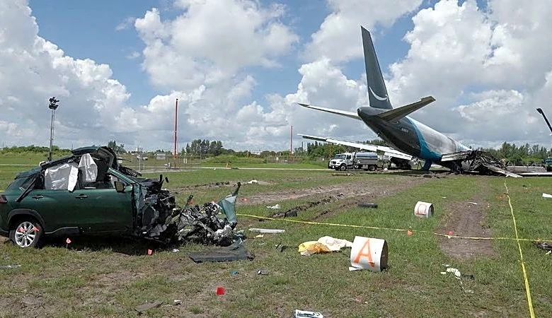 Pilots of crashed Amazon cargo plane were unaware of wind conditions