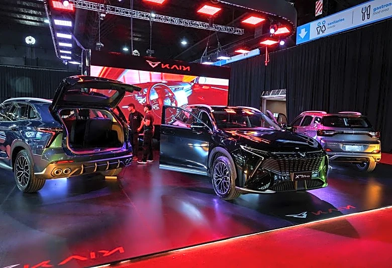 Chinese auto show debuts in Argentina as their sales surge
