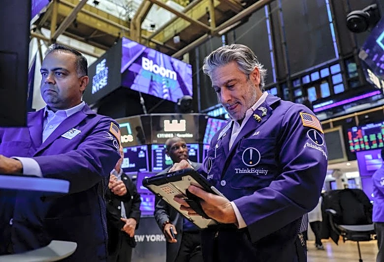 Stocks gain, dollar falls after US jobs data; bond yields higher