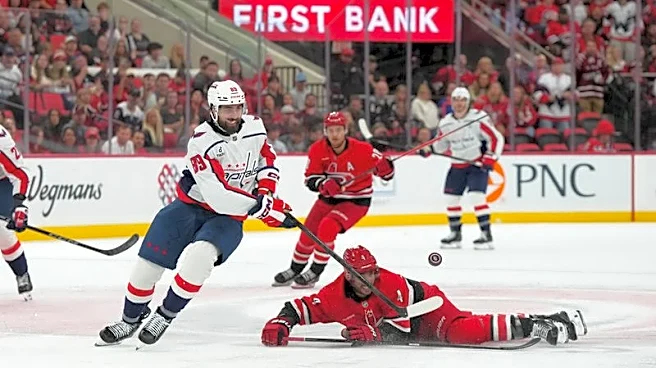NHL roundup: Alex Tuch, Caps send champ Hurricanes to 2nd straight loss