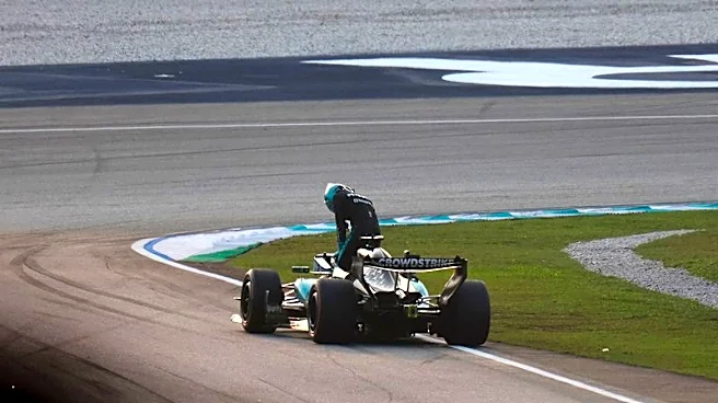 Motor racing-Russell's championship dreams hit by cruel power unit failure in Sepang