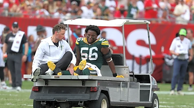 Packers LB Edgerrin Cooper likely done for season with Achilles tear