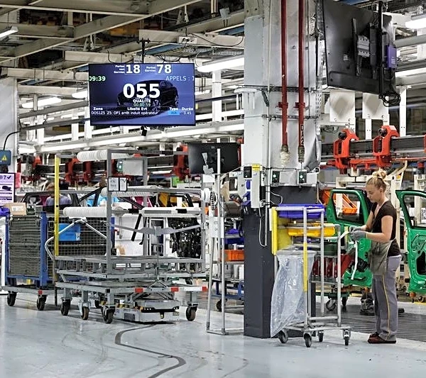 French services sector returned to growth for first time since December, PMI shows