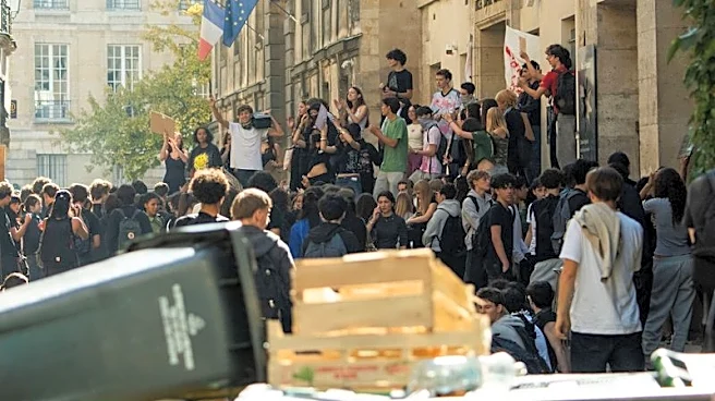 Teenager's hand blown off as French school protests enter third week