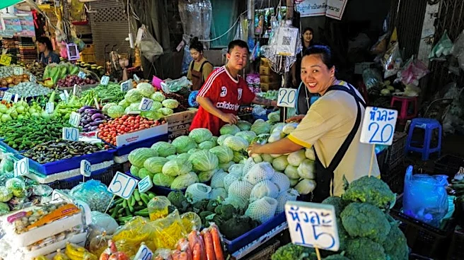 Thai September headline CPI rises 2.82% on year, below forecast