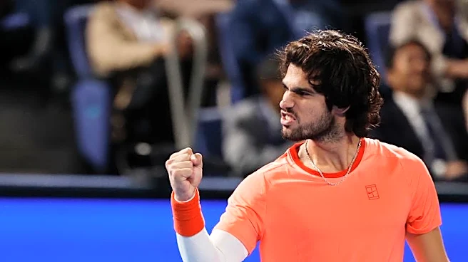 Tennis-Alcaraz finds best form to sink Lehecka and retain Japan Open crown