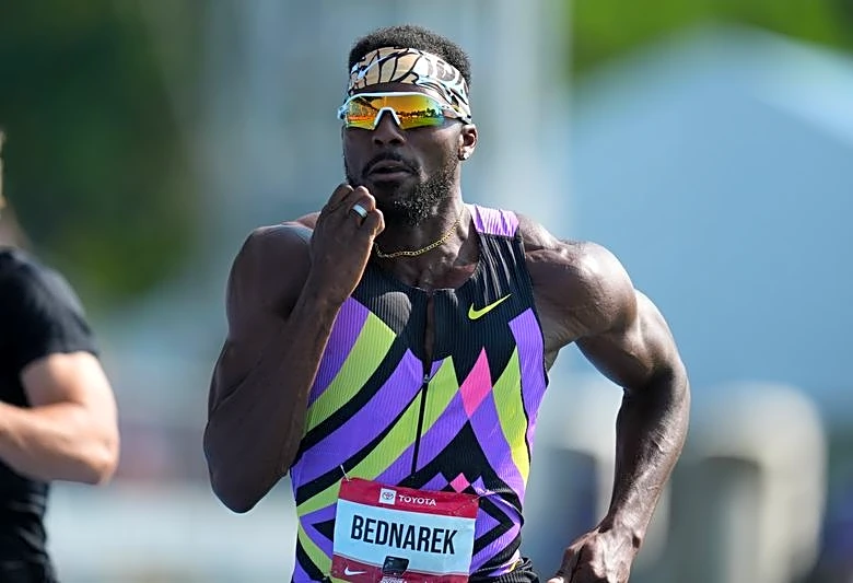 Athletics-No more the 'silver man', Bednarek eyes Olympic glory after securing Budapest sprint double