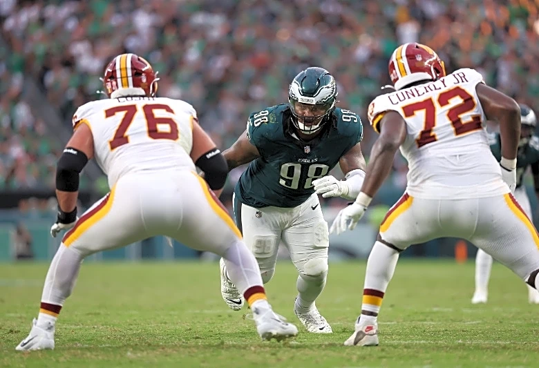 Eagles consider limiting DT Jalen Carter's reps