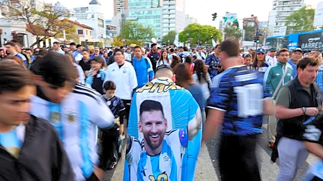 Soccer-Teammates and fans bid emotional farewell to Messi ahead of Argentina finale