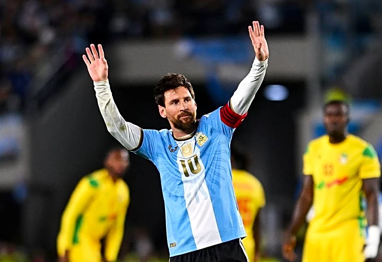 Soccer-Messi signs off in tears after one last Argentina master class