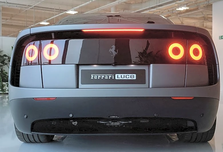 Bezos quip, Ive design shaped Ferrari's Luce EV, Elkann says