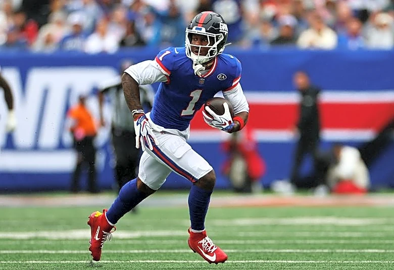 Giants WR Malik Nabers sits out practice with 'sore' right knee