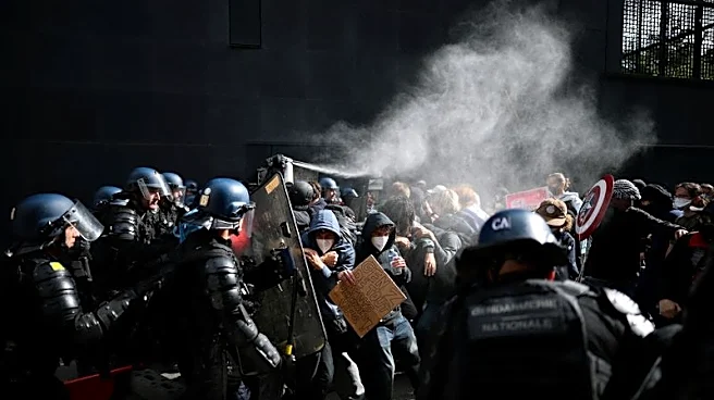 French teens march for decent schools despite government's pledge to act