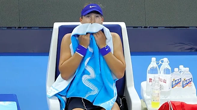 Tennis-Andreeva fights off Alexandrova to set up China Open semi with Bartunkova
