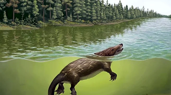 Otter-like critter swam lakes and rivers in the age of dinosaurs