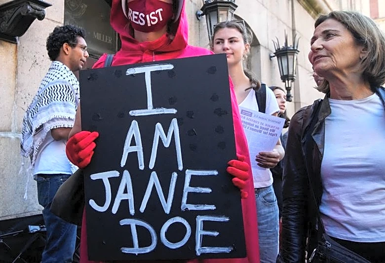 Protesters stage 'I Am Jane Doe' rally in New York City against sexual violence