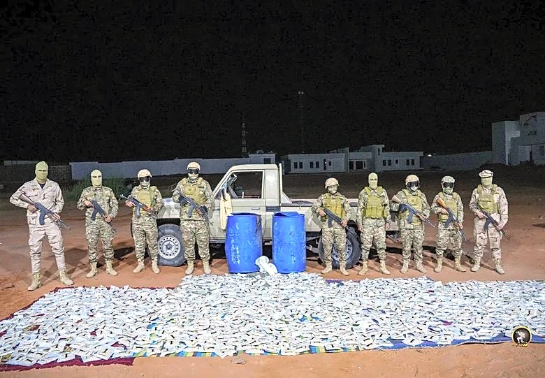 Libya's military seizes narcotics after firefight with smugglers