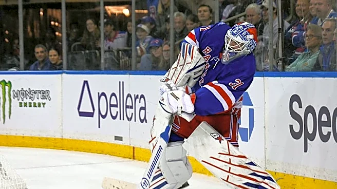 Rangers G Igor Shesterkin exits vs. Capitals with lower-body injury