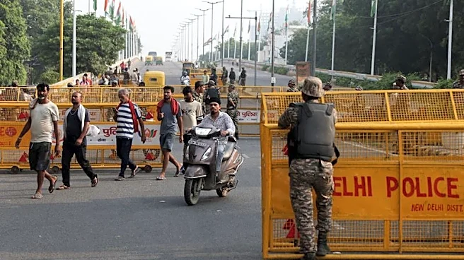 Indian capital braces for second day of protests against poll chief
