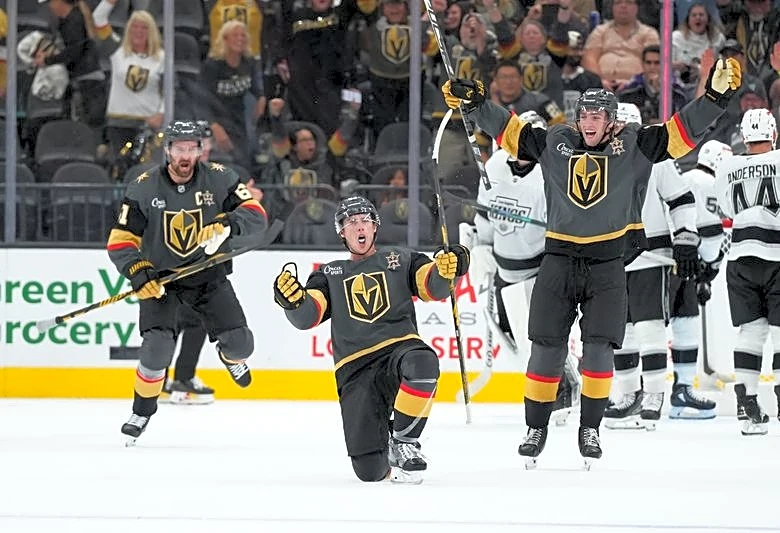NHL roundup: Mitch Marner's OT goal vs. Kings keeps Knights rolling