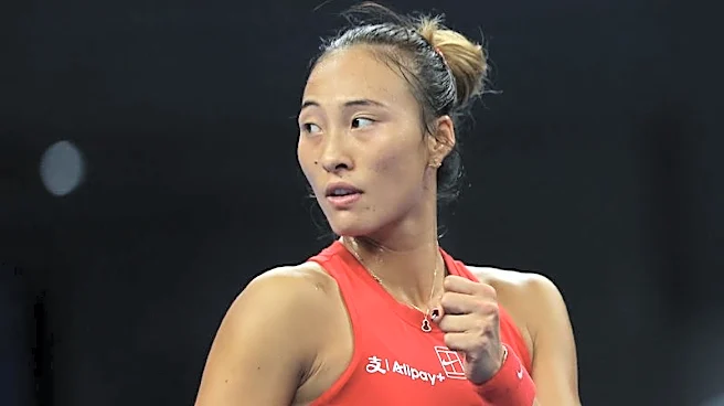 Tennis-Zheng overpowers Andreeva to win China Open