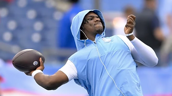 Winless Titans sticking with QB Cam Ward despite being last in points