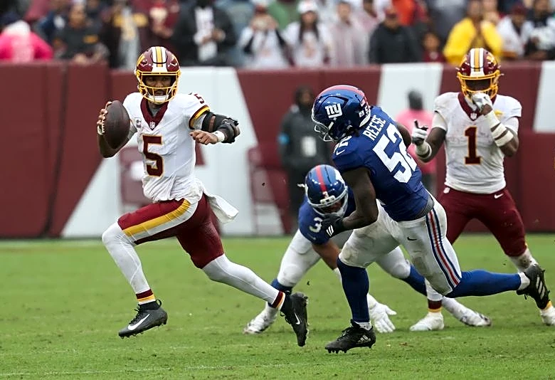 Jayden Daniels takes blame for Commanders’ OT clock gaffe
