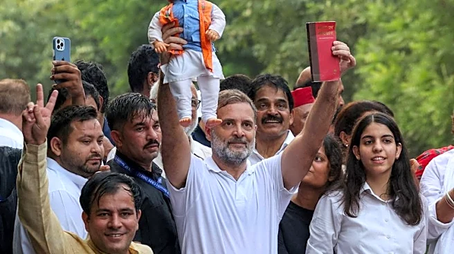 Indian opposition marches to Supreme Court, seeks suspension of voter list changes