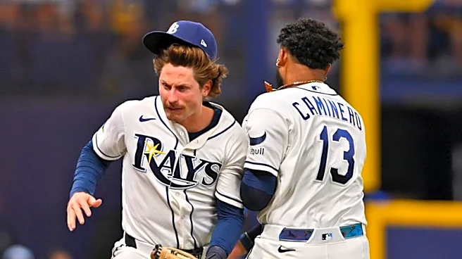 ALCS notebook: Rays 3B Junior Caminero OK after on-field collision