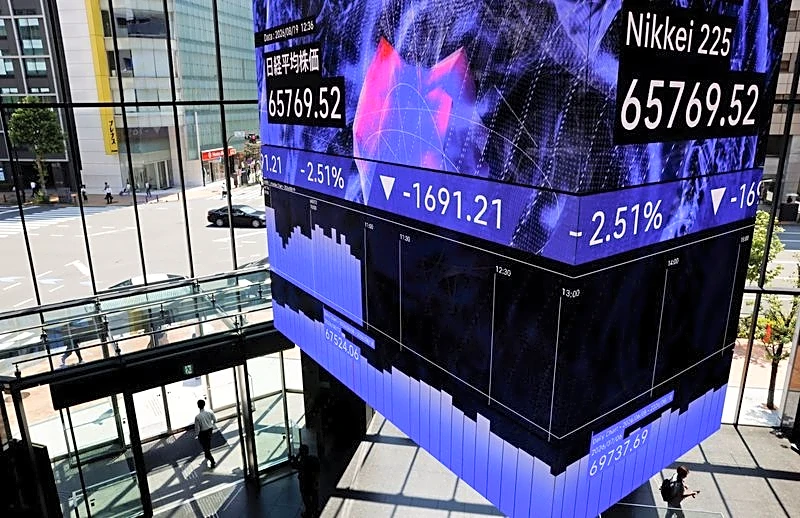 Asia shares edge up as chip selloff eases; US CPI awaited