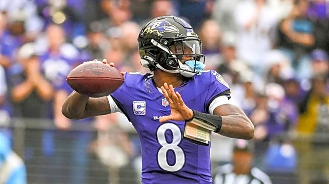 Lamar Jackson idle, Ravens hopeful he's ready for Browns