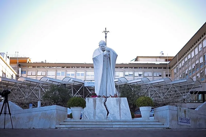 Pope Leo had a good night in hospital as he recovers from lung cancer surgery