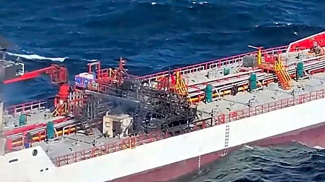 Two ships ablaze off Romanian Black Sea coast, 7 sailors missing