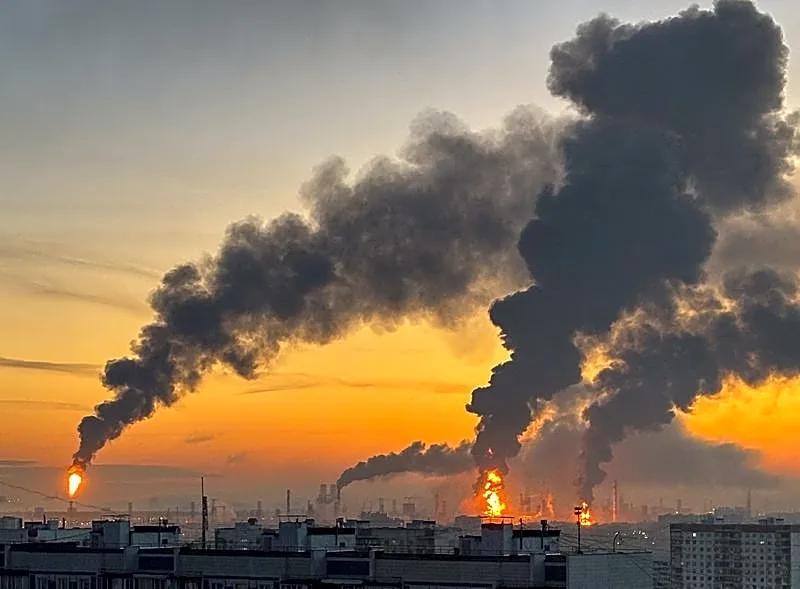 Ukraine hits Russian refinery as Zelenskiy says 'we're done' with Trump's energy truce
