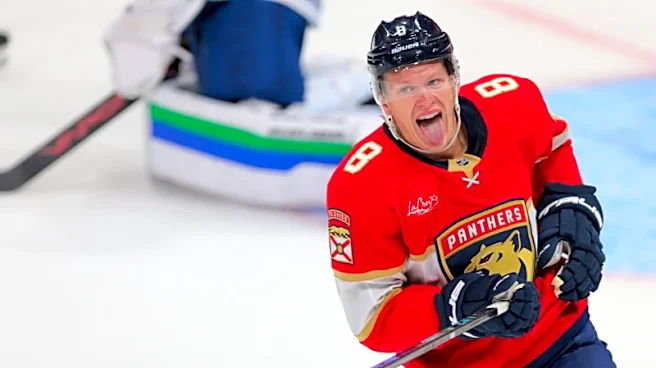 NHL roundup: Panthers' Brady Tkachuk caps 2nd straight hat trick in OT