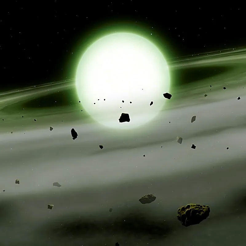 Newly identified green star leaves astronomers amazed