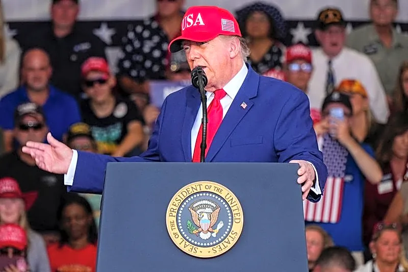 Trump threatens California officials with imprisonment over stance on mail ballots