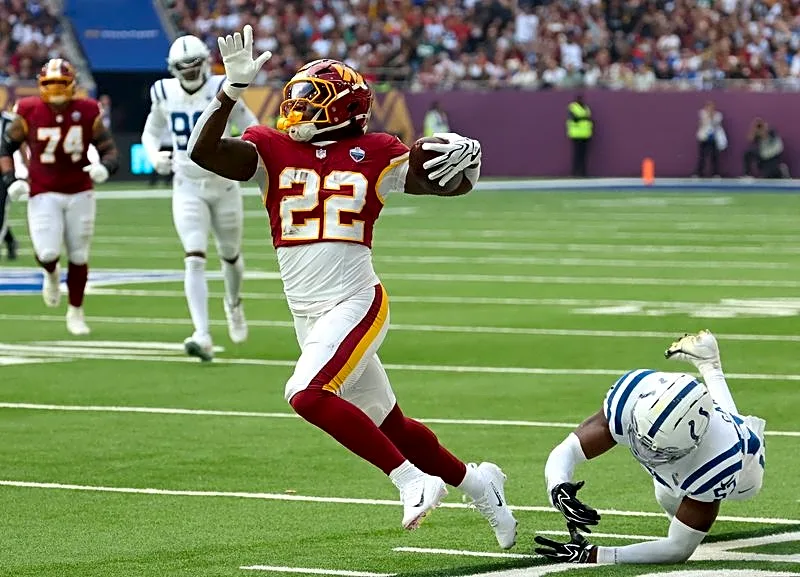 Commanders rule out RB Jacory Croskey-Merritt, 3 others vs. 49ers