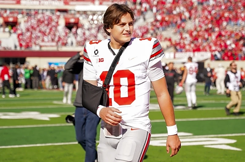 Ohio State QB Julian Sayin injured, out several weeks