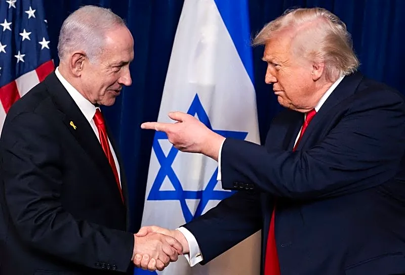 Trump endorses Netanyahu in close Israeli election