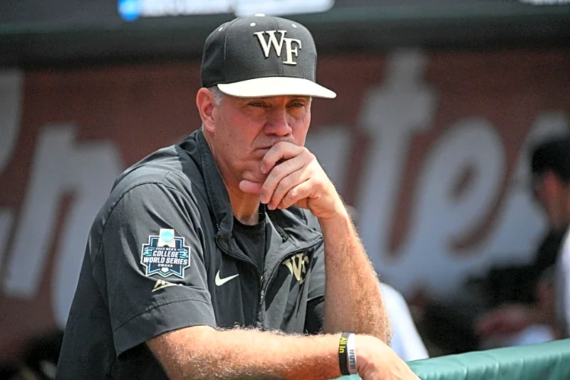 Wake Forest baseball coach Tom Walter placed on leave
