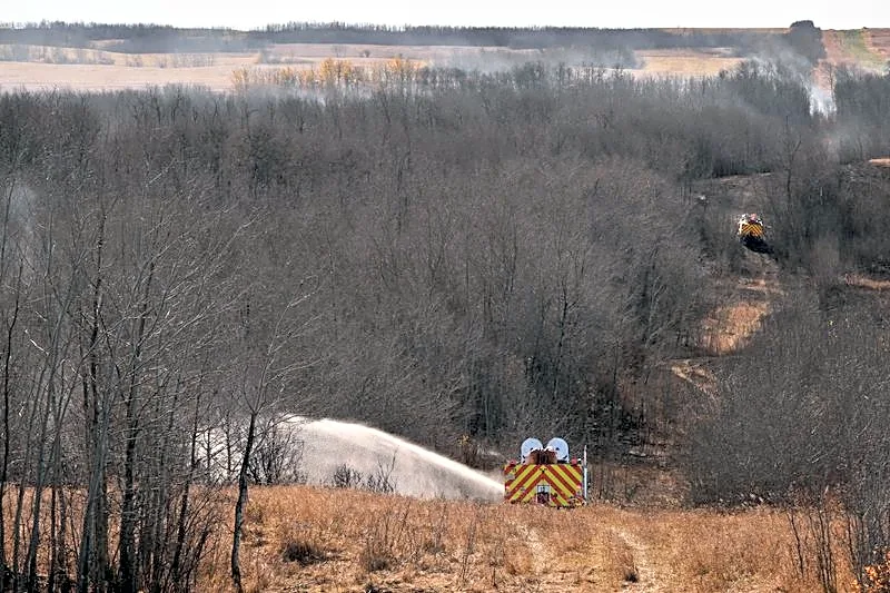 Carney says cause of fire at Alberta military base still unknown