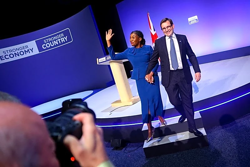 Britain's Conservatives make pre-budget pitch to cut spending and borrowing